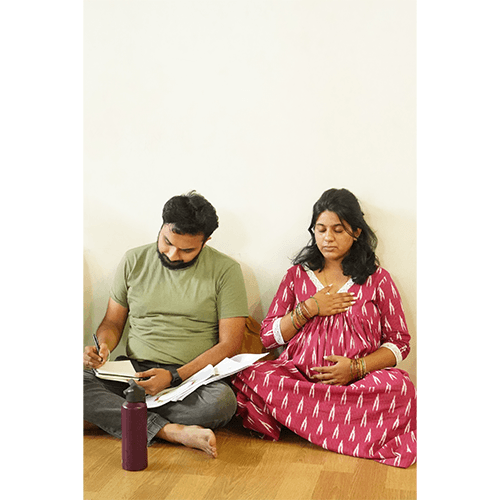 Birth partner preparation session at Birthwave